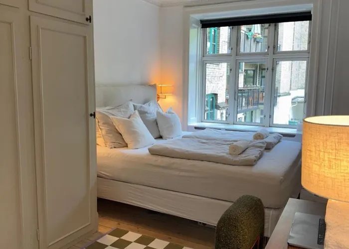 Stylish With Rooftop In Trendy Vesterbro