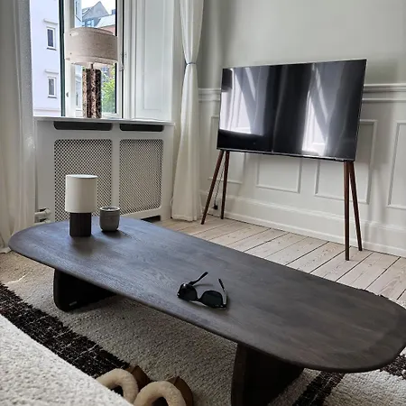 Stylish With Rooftop In Trendy Vesterbro