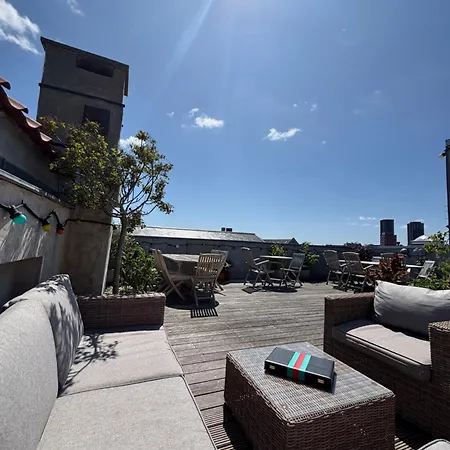 Stylish With Rooftop In Trendy Vesterbro * Kopenhag