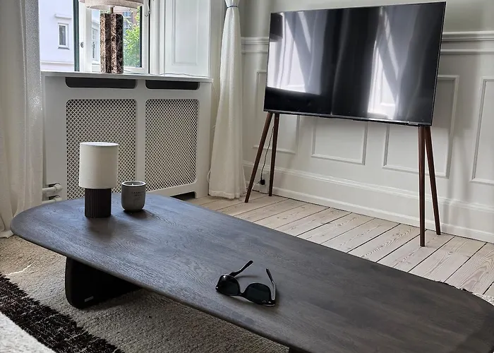 Stylish With Rooftop In Trendy Vesterbro