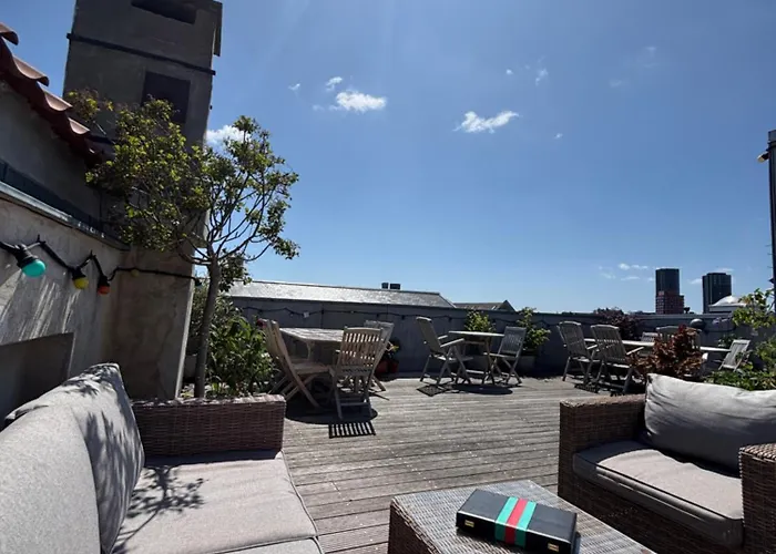 Stylish With Rooftop In Trendy Vesterbro * København